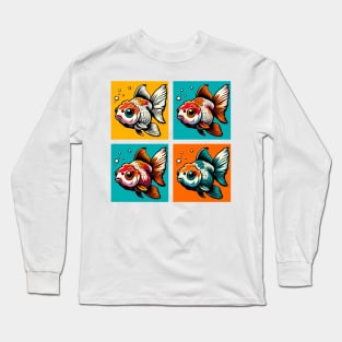 Pop Sarasa Comet Goldfish - Cool Aquarium Fish Long Sleeve T-Shirt